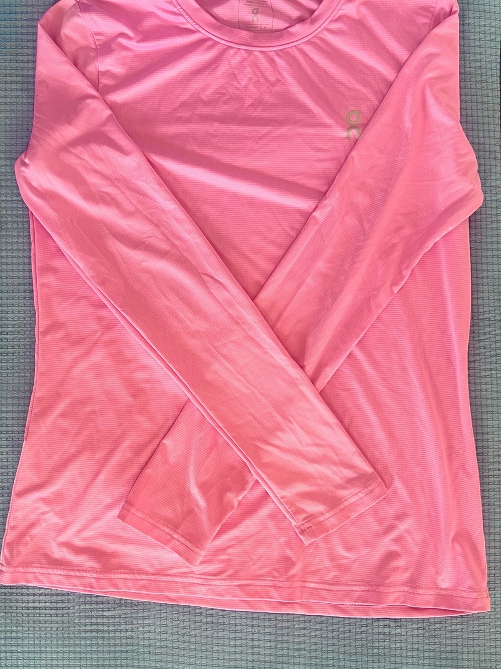 On Running Women's Pink Long Sleeve Performance Shirt